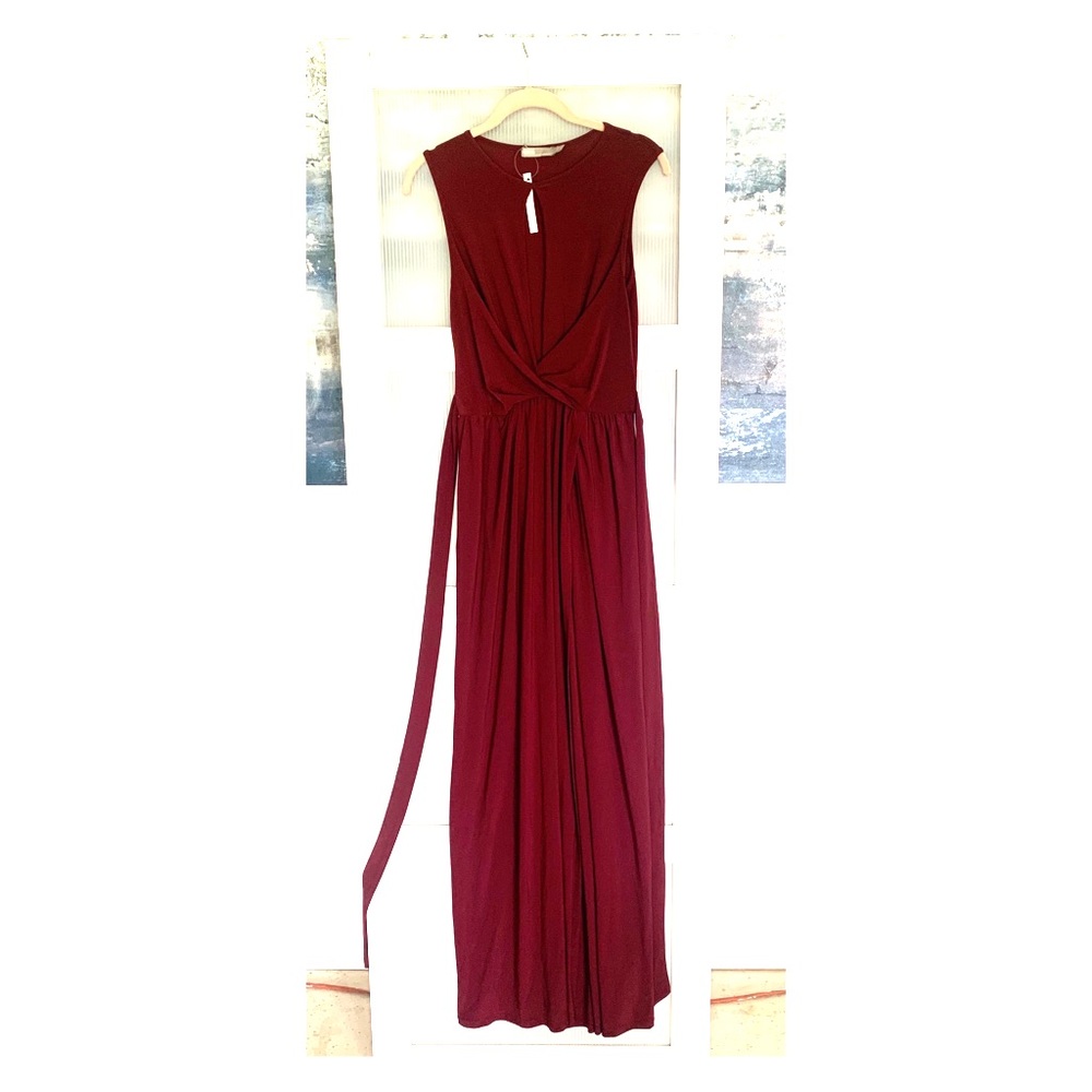 Burgundy Dress